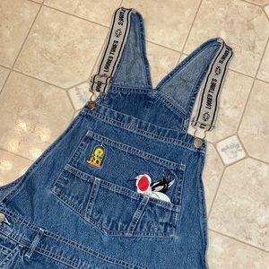 VTG Looney Tunes overalls